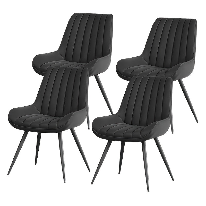 Modern Dining Chairs Set Of 2\u002F4! Comfy Dining Room Chairs Reception Chair with Thick Cushions