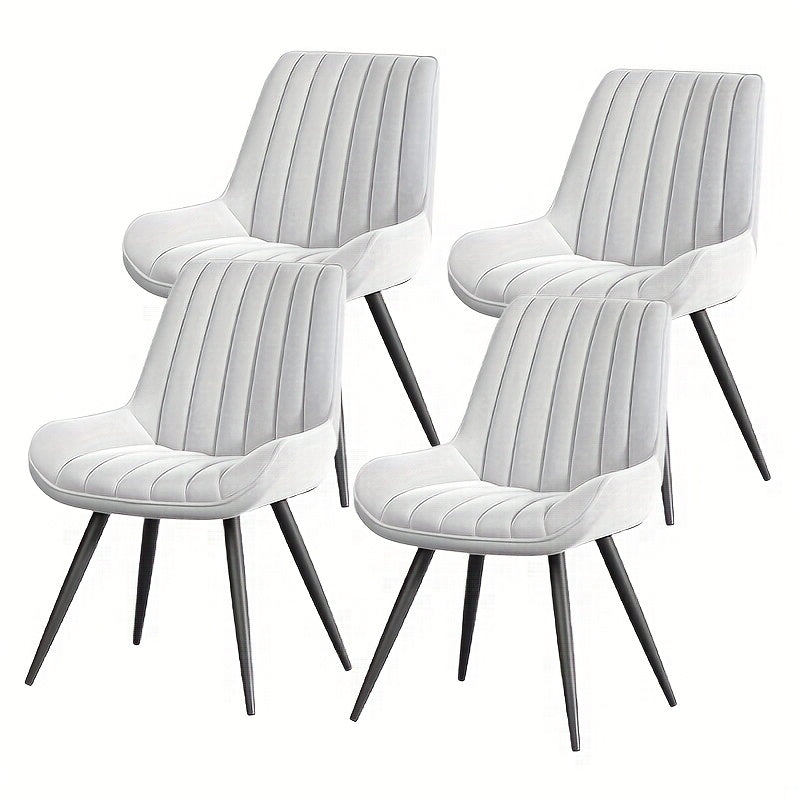 Modern Dining Chairs Set Of 2\u002F4! Comfy Dining Room Chairs Reception Chair with Thick Cushions